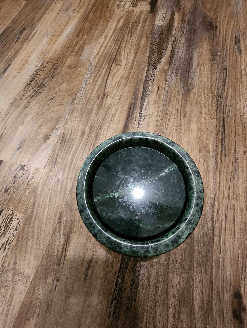 Vintage Green Marble Coaster Set - Picture 5 of 7
